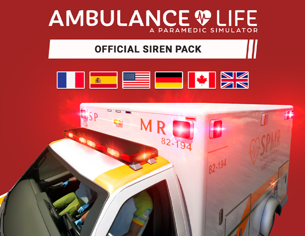 Ambulance Life - Official Siren Pack (для ПК, цифровой код доступа)