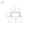 Профиль Arlight Line-2308-F-2000 Anod Gold 039989
