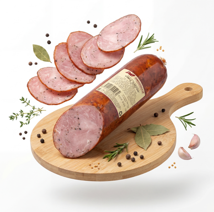 Колбаса Фермерская п/к, Ломоносовский МК