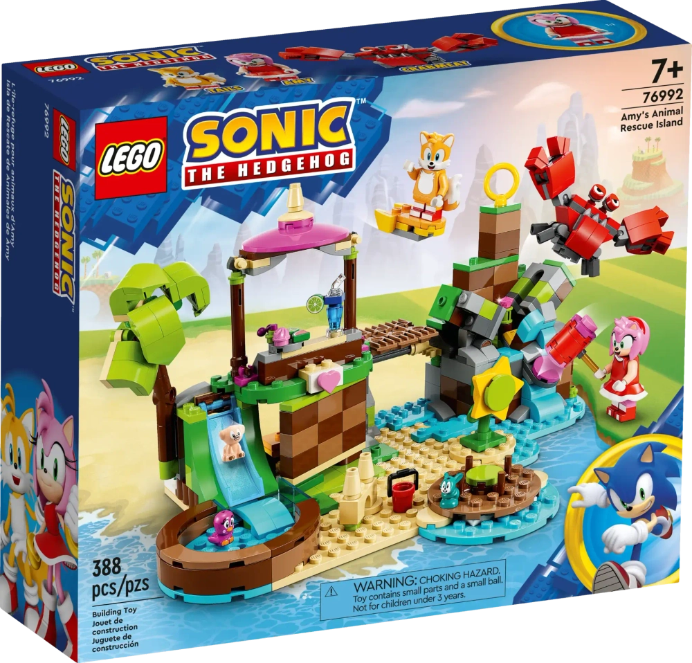 Конструктор LEGO Sonic the Hedgehog 76992 Остров спасения животных Эми