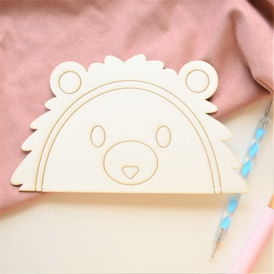 Заготовка для тиснения "Ёжик"