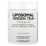 Codeage, Liposomal Green Tea +, 60 растительных капсул