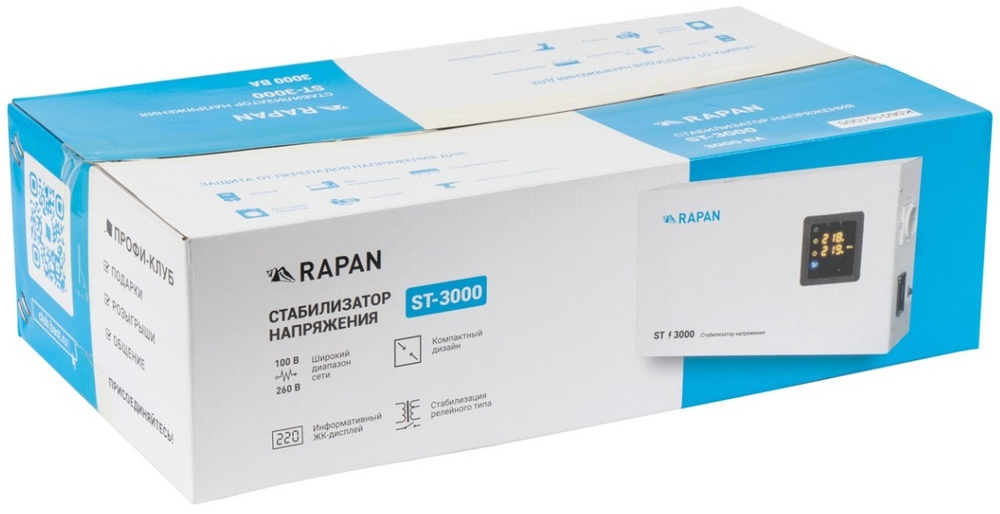 Стабилизатор напряжения Бастион RAPAN ST-3000