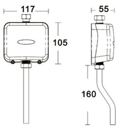 Автосмыв сенсорный Ksitex M-1081D