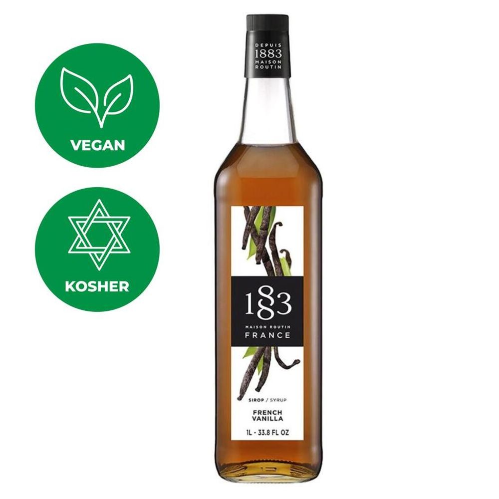 Сироп Ваниль французская 1л 1883 Maison Routin