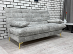 Диван Snowden НПБ Plush silver (Опоры H150мм «золото»)