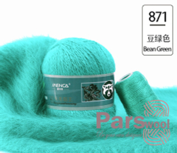 Пряжа Mink Wool (пух норки с синей этикеткой), 50г, 350м, 90%пух норки,10%полиамид (цена за 1 шт)