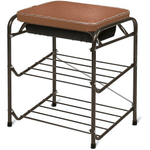 Банкетка круглая (Белый)