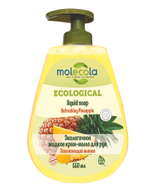 КРЕМ-МЫЛО MOLECOLA ЭКОЛОГИЧНОЕ ЖИДКОЕ Д/РУК ОСВЕЖАЮЩИЙ АНАНАС 0,5Л 9318