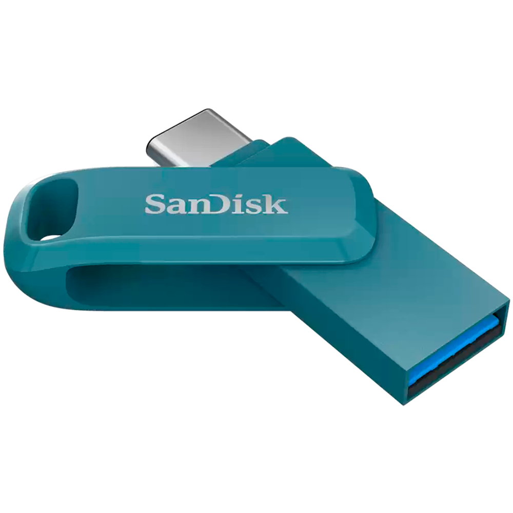 SANDISK 128GB Ultra Dual Drive Go USB Type-C, (Navagio Bay) 400MB/s ( Damage box )
