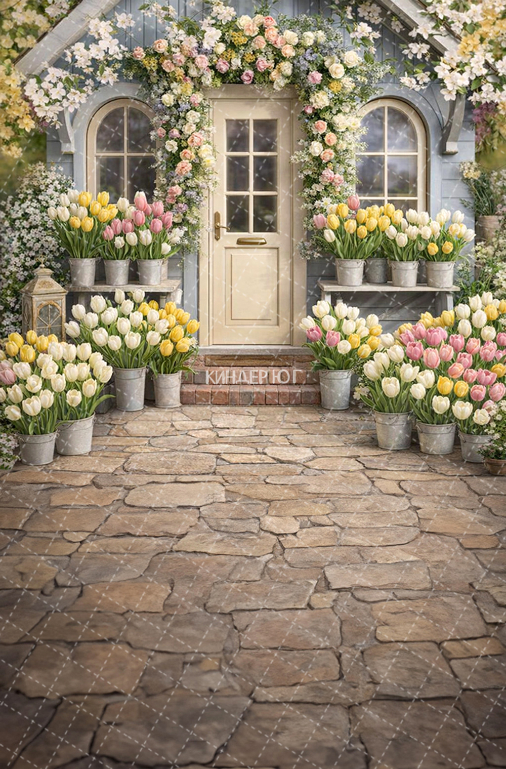 Фотофон "Магазин цветов" арт. ФФ903-83