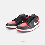  Кроссовки Jordan 1 Low Alternate Bred Toe  артикул:553558-066 - купить в магазине Дайс