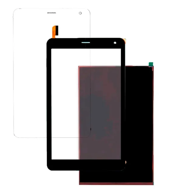 Комплект дисплей, тачскрин и пленка для Dexp Ursus K28