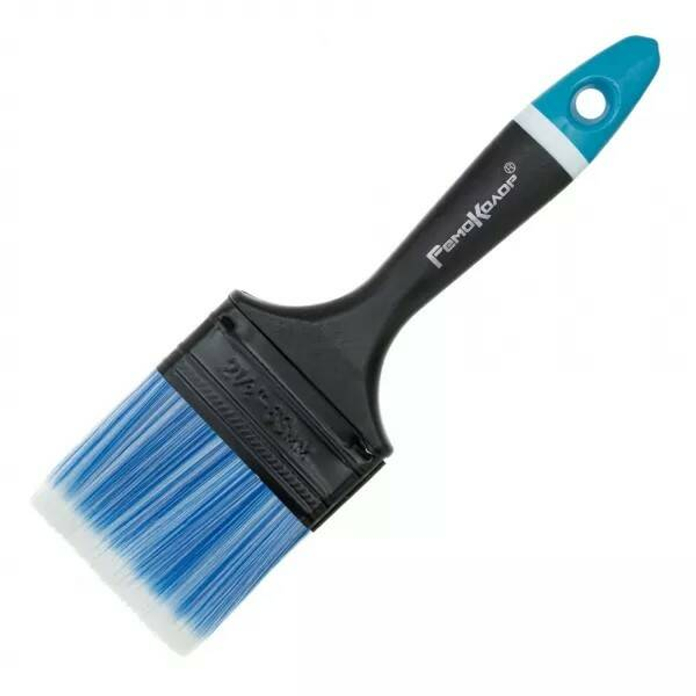 Кисть плоская 63мм Олимп Аква искусственная щетина Remocolor 01-8-225