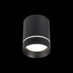 ST115.442.07 Светильник потолочный Черный LED 1*7W 4000K 490Lm Ra&gt;90 120° IP20 D79xH100 170-240V