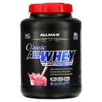 ALLMAX, CLASSIC ALLWHEY®, 100% источник сывороточного протеина, клубничный вкус, 2,27 кг (5 фунтов)