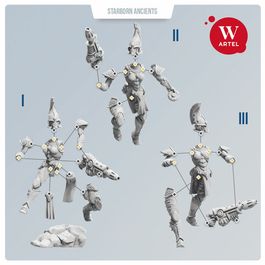 Комплект миниатюр Flaming Drakes Squad (female warriors)