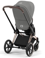 Коляска Cybex Priam IV Rosegold complete Cloud G Fog Grey Base G 3 в 1 Mirage Grey