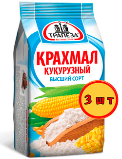 Крахмал кукурузный "Трапеза" 150 г х 3 шт.