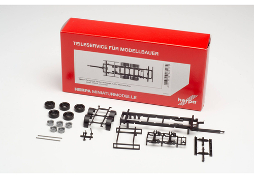 Шасси тандемных прицепов для сменных кузовов длиной 7,82 м, 2 шт.