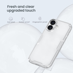 Прозрачный усиленный чехол для смартфона iPhone 17, серия Nature TPU Pro от Nillkin