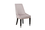Стул Garda Decor Элегантный(Elegante) велюр жемчужно-серый Colt1001 56*65*101 см