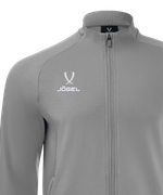 Джемпер тренировочный на молнии JÖGEL PREMIER PerFormDRY Training FZ Jacket, серый