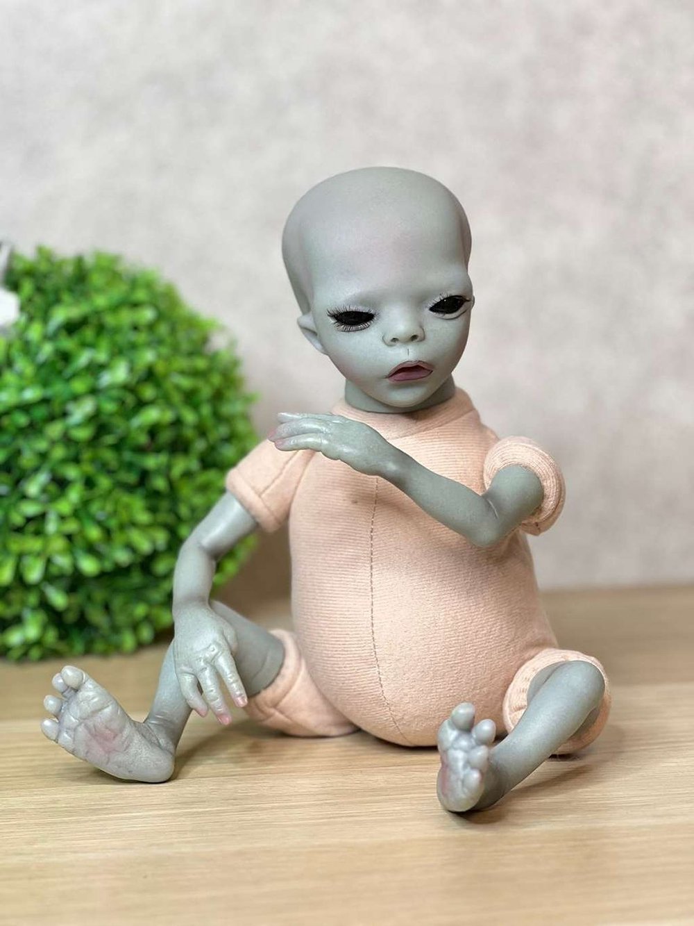 Кукла Реборн мягконабивная 35см в пакете (FA-632)