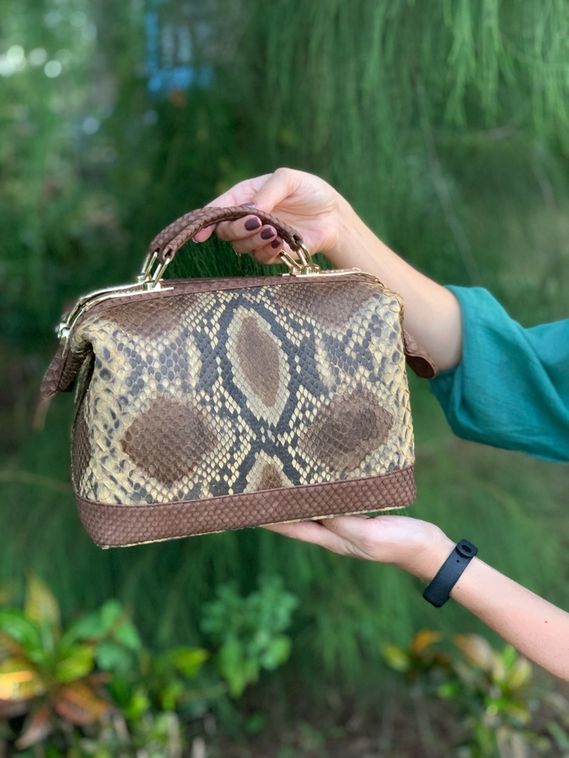 Сумка из кожи питона BG-338