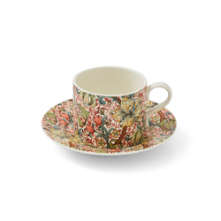 Spode Чашка с блюдцем от Morris & Co. Чайная чашка "Золотая лилия" 280 мл