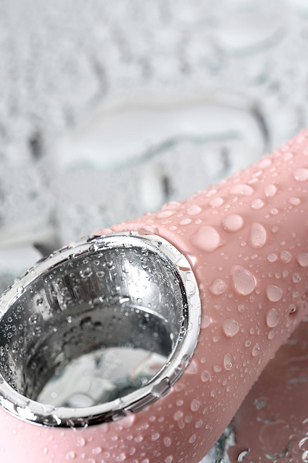 Розовый силиконовый вибратор 21см с электростимуляцией ToyFa Physics Galvani Vibe 796001