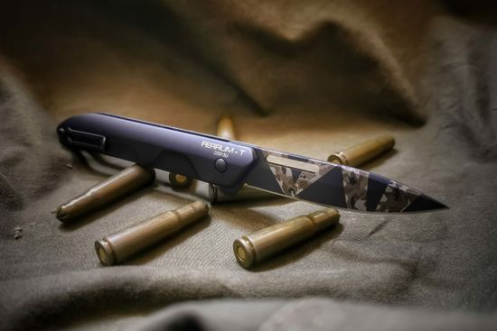 Нож Extrema Ratio Ferrum T (Ферум Тактикал) - сталь N690, рукоять алюминий