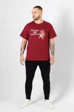 Фуфайка (футболка) мужская Герой-2 Виотекс БОРДОВЫЙ