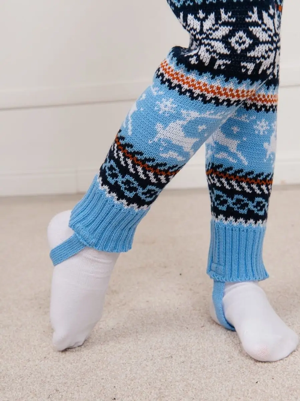 Рейтузы вязаные с орнаментом