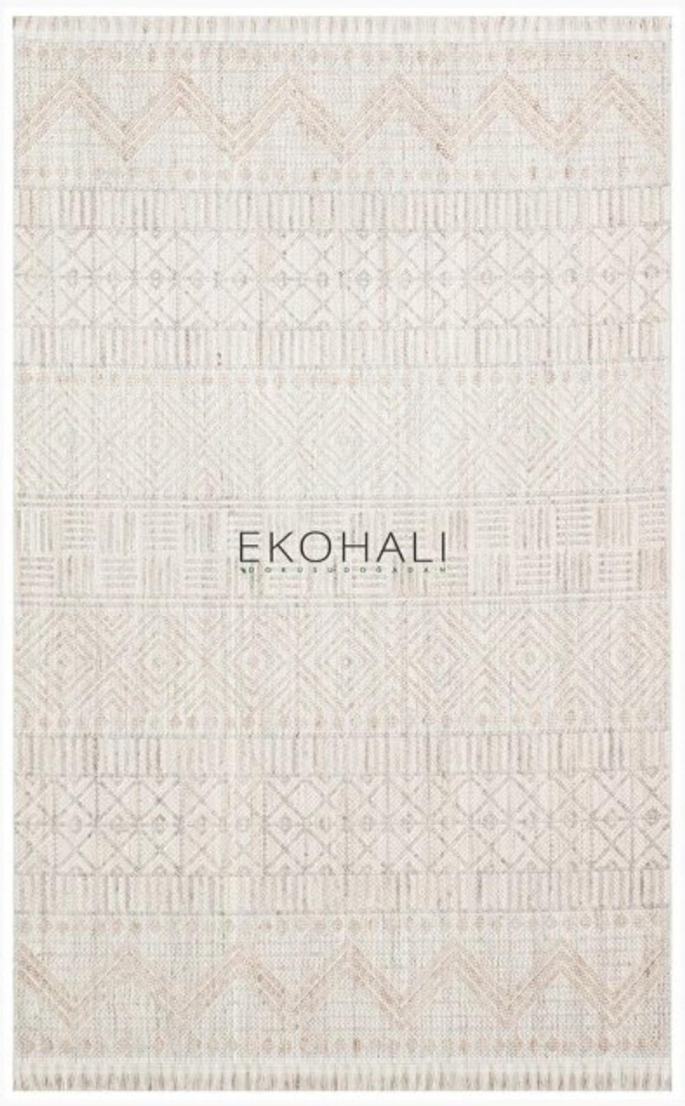 Ковер EKOHALI Cozy CZY 02 grey/beige 160x230
