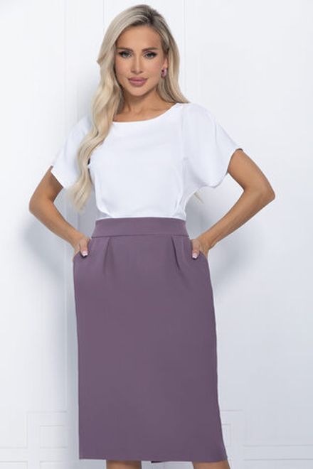 Платье Юстина (бело-розовое) П11311 LT Collection