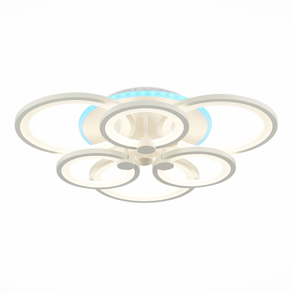 *SLE500752-06RGB Светильник потолочный Белый/Белый LED 1*144W RGB 8W 3000-6000K