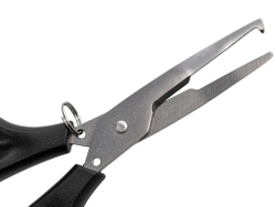 Ножницы для плетёнки с разжимом для заводных колец Lucky John 03