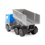 Самосвал Мерседес "Axor" 3-х осный 24,5 см, синий (Лена)