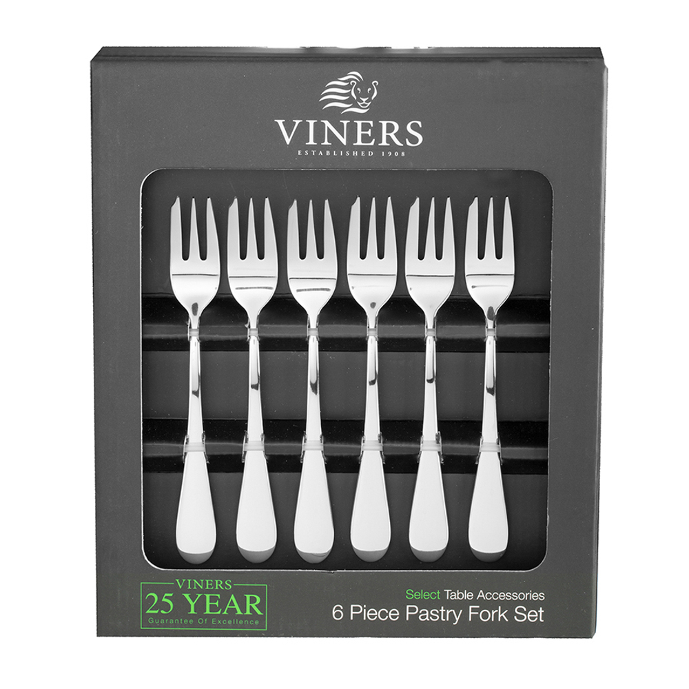 Набор из 6 вилок для пирожных и выпечки Select Viners