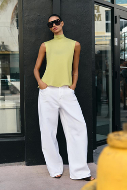 ZARA АТЛАСНЫЙ ТОП С БАНТОМ, ФИСТАШКОВЫЙ