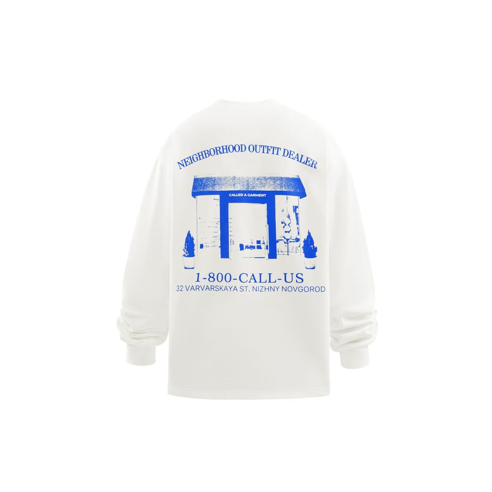 Лонгслив Called a Garment Workshop Молочный