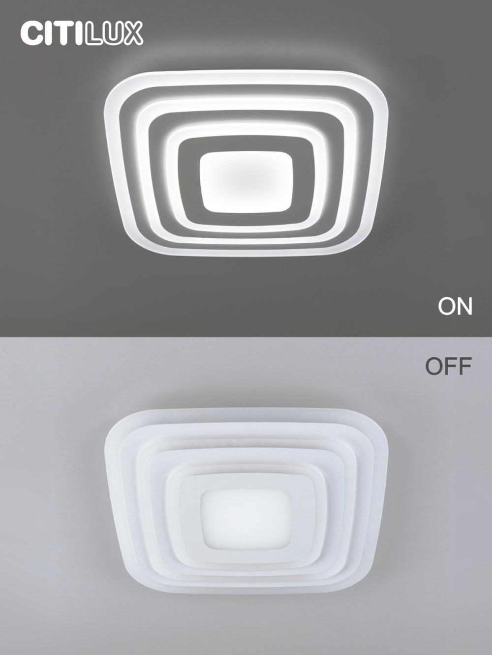 Citilux Триест Смарт CL737A100E RGB Умная люстра