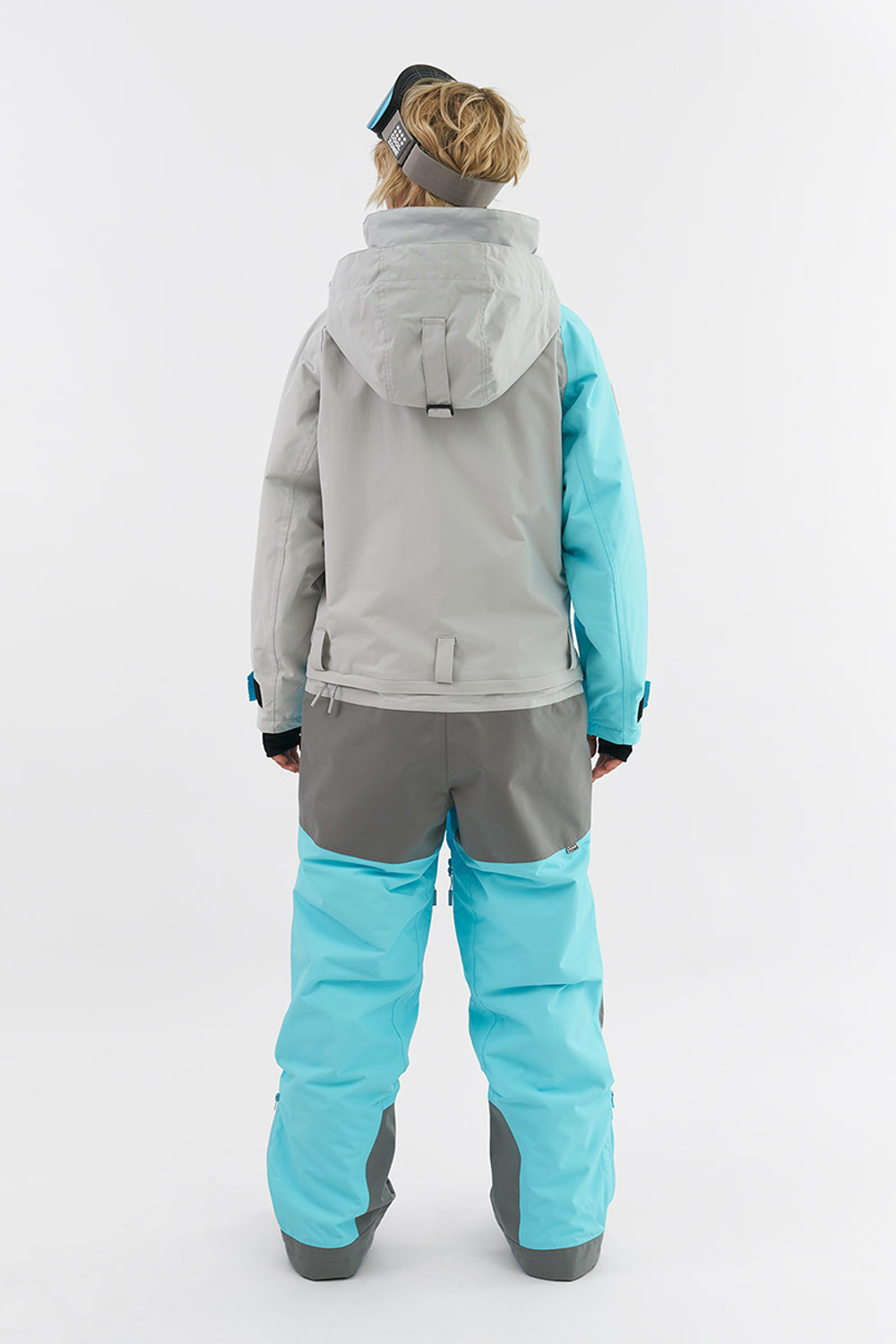 Комбинезон COOLZONE OSLO холодный серый/неоголубой