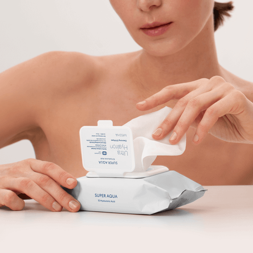 Missha Super Aqua Ultra Hyalron Cleansing Oil Wipes салфетки для умывания и снятия макияжа на масляной основе