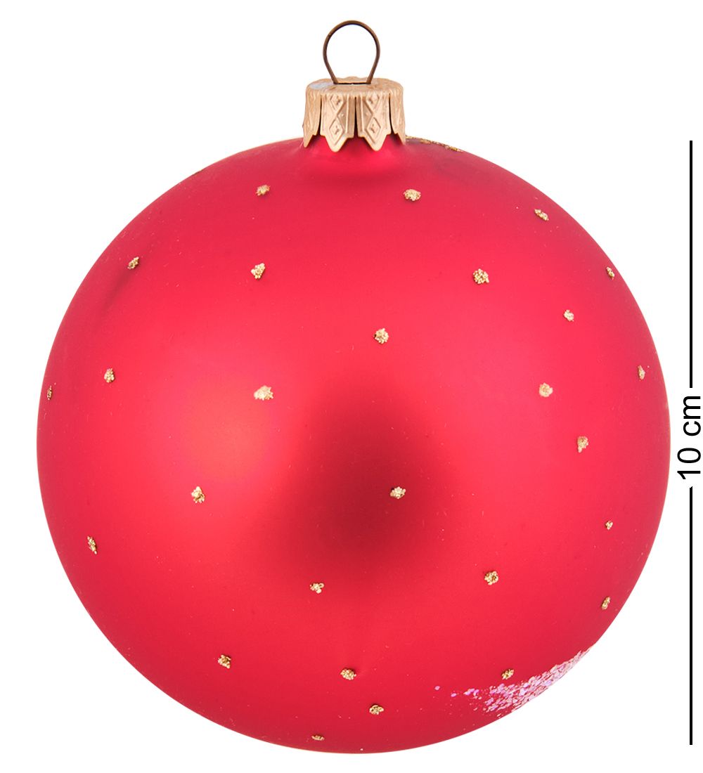 НФШ-1670/1 Ел.украшение Шар «Ангел» 100 мм