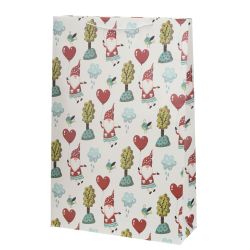 GAEM Пакет подарочный XXL (бумага 210г/м2, блок 12шт, L49 W17 H74 см, 4в.