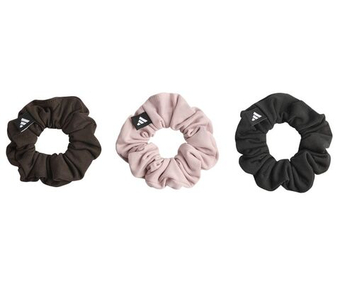 Band Adidas Scrunchies 3P - aurora coffee/dual lilac/black