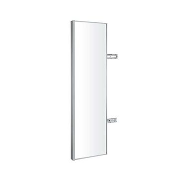 Выдвижное зеркало (1200*352*61мм) серый жемчуг