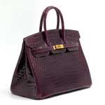 Сумка Hermes из кожи крокодила 35 см